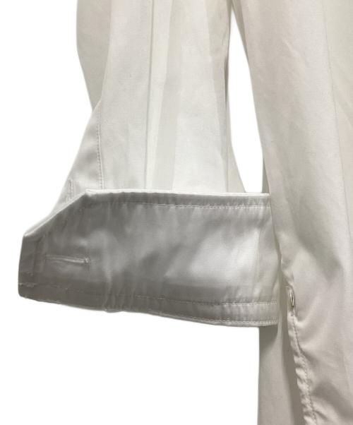 ICCA（イッカ）ICCA (イッカ) スクエアスリットチュニックシャツ ホワイト サイズ:Freeの古着・服飾アイテム