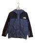 THE NORTH FACE（ザ ノース フェイス）の古着「マウンテンライトデニムジャケット」｜ブラック×インディゴ