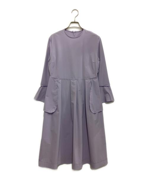 BALLSEY（ボールジィ）BALLSEY (ボールジィ) 長袖ワンピース パープル サイズ:36の古着・服飾アイテム