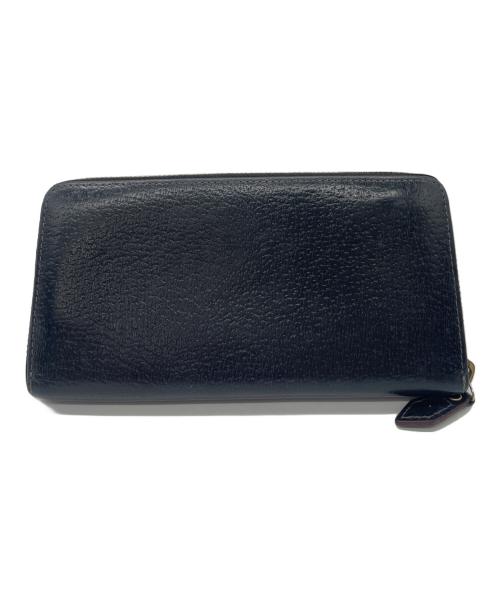 Vivienne Westwood（ヴィヴィアンウエストウッド）Vivienne Westwood (ヴィヴィアンウエストウッド) Vivienne Westwood　ラウンドファスナー財布 ブラックの古着・服飾アイテム