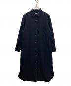 SOEJUソージュ）の古着「シャツワンピース」｜ネイビー