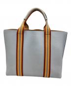 TORY BURCHトリーバーチ）の古着「トートバッグ」｜スカイブルー