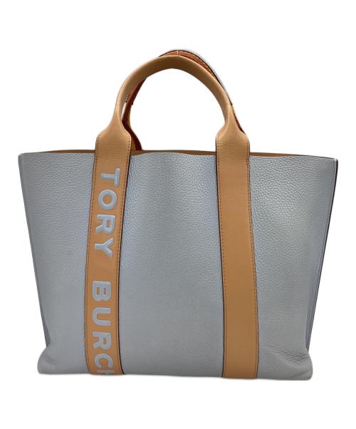 TORY BURCH（トリーバーチ）TORY BURCH (トリーバーチ) トートバッグ スカイブルーの古着・服飾アイテム