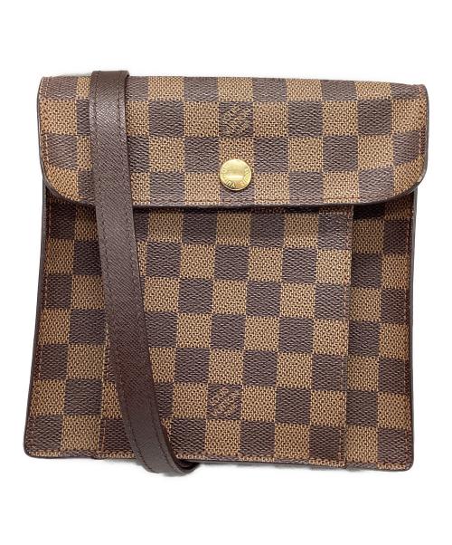 LOUIS VUITTON（ルイ ヴィトン）LOUIS VUITTON (ルイ ヴィトン) ショルダーバッグ ブラウンの古着・服飾アイテム