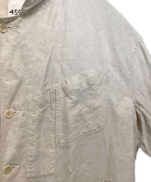 45R（フォーティファイブ・アール）45R (フォーティファイブ・アール) リネンコート アイボリー サイズ:サイズ表記無しの古着・服飾アイテム