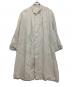 45R（フォーティファイブ・アール）の古着「リネンコート」｜アイボリー