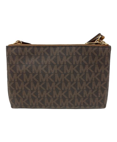 MICHAEL KORS（マイケルコース）MICHAEL KORS (マイケルコース) ショルダーバッグ ブラウンの古着・服飾アイテム