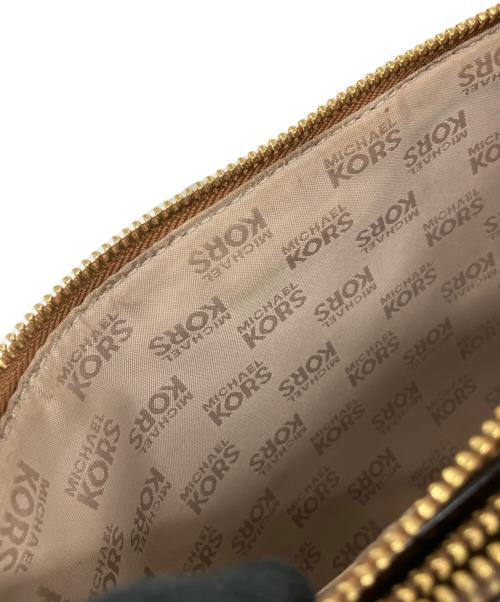 MICHAEL KORS（マイケルコース）MICHAEL KORS (マイケルコース) ショルダーバッグ ブラウンの古着・服飾アイテム