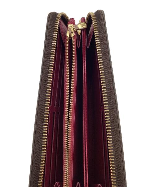 LOUIS VUITTON（ルイ ヴィトン）LOUIS VUITTON (ルイ ヴィトン) ラウンドファスナー財布 ブラウンの古着・服飾アイテム