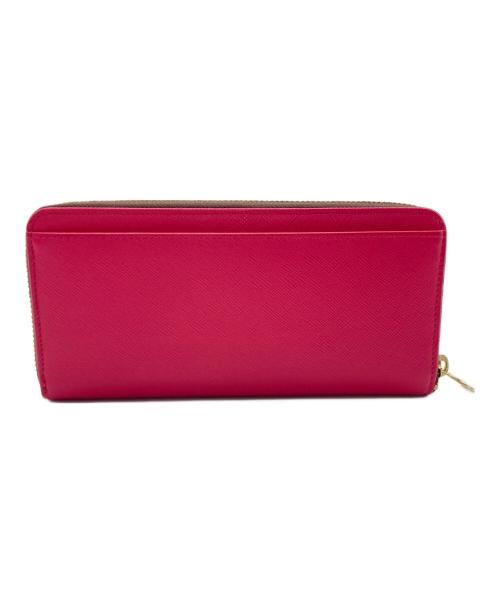 MARY QUANT（マリークヮント）MARY QUANT (マリークヮント) 長財布 ショッキングピンクの古着・服飾アイテム