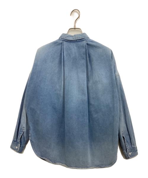 upper hights（アッパーハイツ）upper hights (アッパーハイツ) デニムシャツ サックスブルー サイズ:Sの古着・服飾アイテム