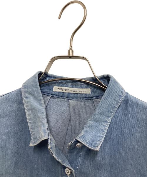 upper hights（アッパーハイツ）upper hights (アッパーハイツ) デニムシャツ サックスブルー サイズ:Sの古着・服飾アイテム