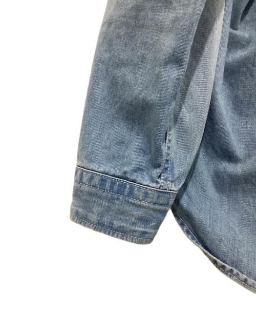 upper hights（アッパーハイツ）upper hights (アッパーハイツ) デニムシャツ サックスブルー サイズ:Sの古着・服飾アイテム
