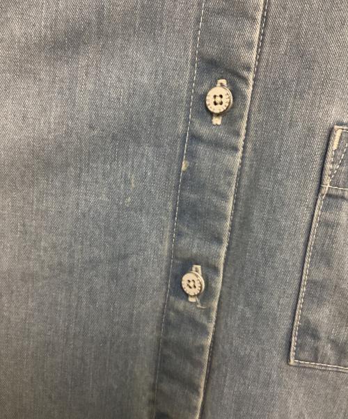 upper hights（アッパーハイツ）upper hights (アッパーハイツ) デニムシャツ サックスブルー サイズ:Sの古着・服飾アイテム