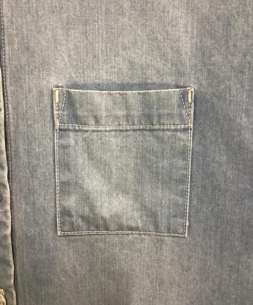 upper hights（アッパーハイツ）upper hights (アッパーハイツ) デニムシャツ サックスブルー サイズ:Sの古着・服飾アイテム