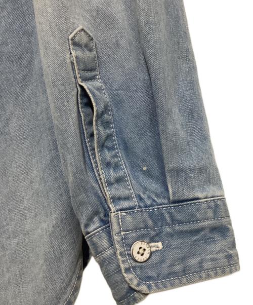 upper hights（アッパーハイツ）upper hights (アッパーハイツ) デニムシャツ サックスブルー サイズ:Sの古着・服飾アイテム