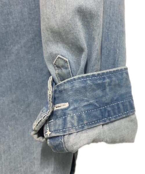 upper hights（アッパーハイツ）upper hights (アッパーハイツ) デニムシャツ サックスブルー サイズ:Sの古着・服飾アイテム