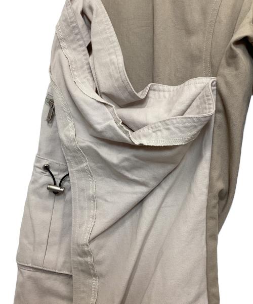 PERSONSOUL（パーソンソウル）PERSONSOUL (パーソンソウル) ワイドパンツ ベージュ サイズ:Lの古着・服飾アイテム