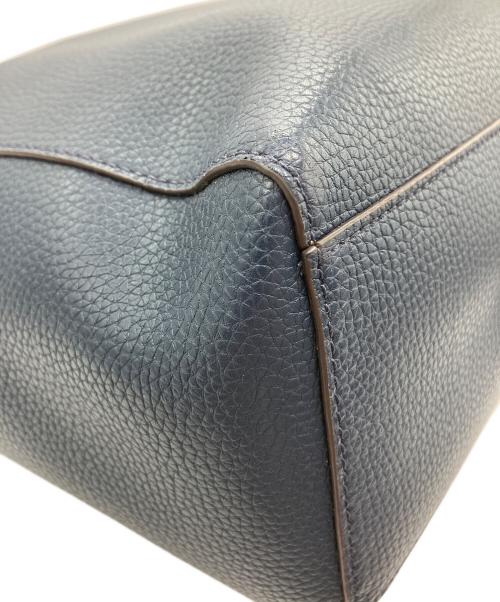 MICHAEL KORS（マイケル・コース）MICHAEL KORS (マイケル・コース) トートバッグ ネイビーの古着・服飾アイテム