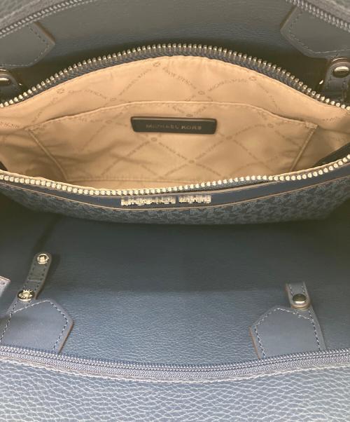 MICHAEL KORS（マイケル・コース）MICHAEL KORS (マイケル・コース) トートバッグ ネイビーの古着・服飾アイテム