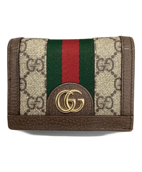 GUCCI（グッチ）GUCCI (グッチ) GGカードケースウォレットの古着・服飾アイテム