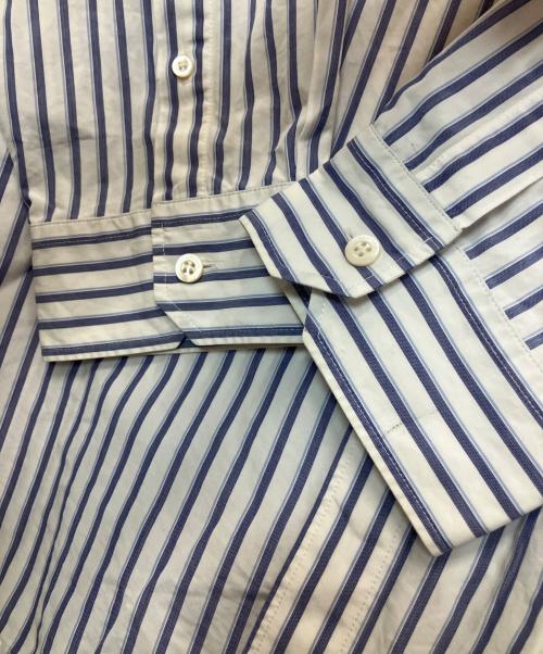 BALENCIAGA（バレンシアガ）BALENCIAGA (バレンシアガ) 長袖シャツ ホワイト×ブルー サイズ:M(40)の古着・服飾アイテム