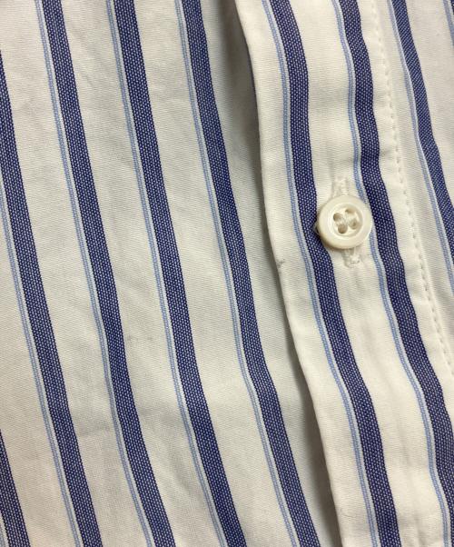 BALENCIAGA（バレンシアガ）BALENCIAGA (バレンシアガ) 長袖シャツ ホワイト×ブルー サイズ:M(40)の古着・服飾アイテム