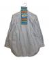 BALENCIAGA (バレンシアガ) 長袖シャツ ホワイト×ブルー サイズ:M(40)：20000円