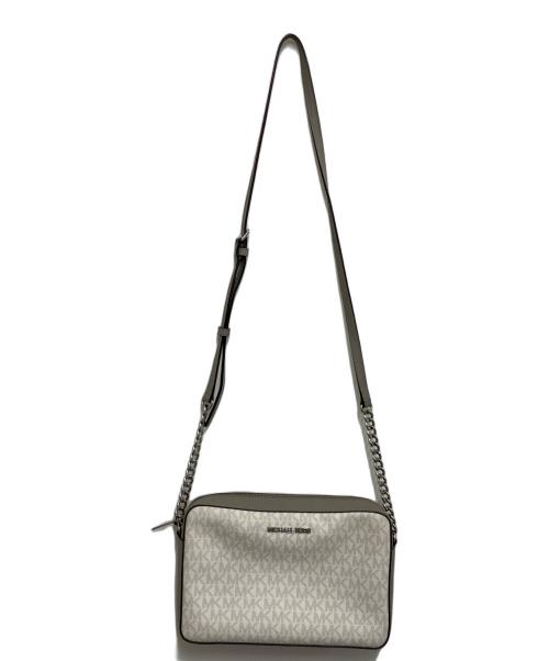MICHAEL KORS（マイケル・コース）MICHAEL KORS (マイケル・コース) ショルダーバッグ ホワイトの古着・服飾アイテム