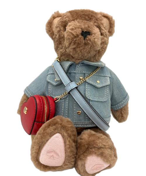 Kate Spade（ケイトスペード）Kate Spade (ケイトスペード) ショルダーバッグ ブラウン×ブルーの古着・服飾アイテム