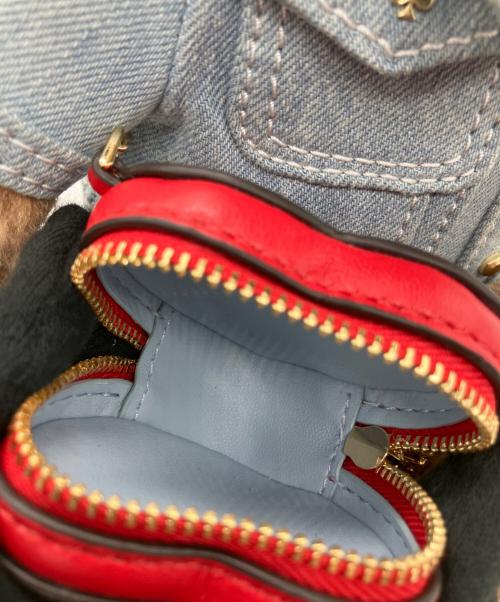 Kate Spade（ケイトスペード）Kate Spade (ケイトスペード) ショルダーバッグ ブラウン×ブルーの古着・服飾アイテム