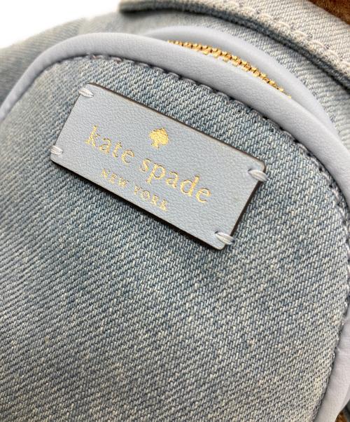 Kate Spade（ケイトスペード）Kate Spade (ケイトスペード) ショルダーバッグ ブラウン×ブルーの古着・服飾アイテム