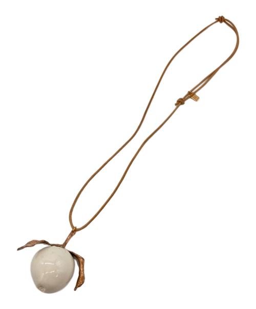 Renard Bijoux（レナードビジュー）Renard Bijoux (レナードビジュー) ネックレス ライトブラウンの古着・服飾アイテム