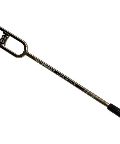 BURBERRY（バーバリー）BURBERRY (バーバリー) サングラス ブラック×ゴールド サイズ:57□19 145の古着・服飾アイテム