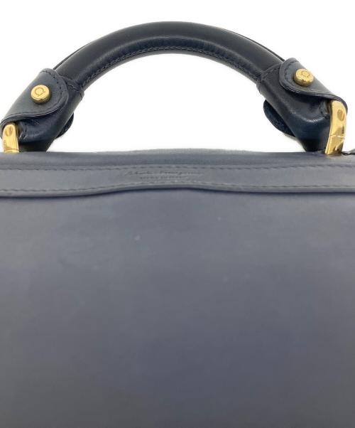 Salvatore Ferragamo（サルヴァトーレ フェラガモ）Salvatore Ferragamo (サルヴァトーレ フェラガモ) 2WAYバッグ ネイビーの古着・服飾アイテム