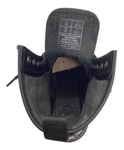 Dr.Martens（ドクターマーチン）Dr.Martens (ドクターマーチン) 8ホールブーツ ブラック サイズ:24の古着・服飾アイテム