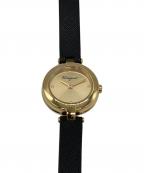 Salvatore Ferragamoサルヴァトーレ フェラガモ）の古着「リストウォッチ」｜ゴールド