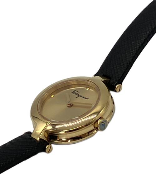 Salvatore Ferragamo（サルヴァトーレ フェラガモ）Salvatore Ferragamo (サルヴァトーレ フェラガモ) リストウォッチ ゴールドの古着・服飾アイテム