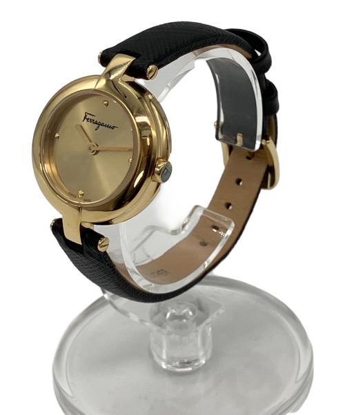 Salvatore Ferragamo（サルヴァトーレ フェラガモ）Salvatore Ferragamo (サルヴァトーレ フェラガモ) リストウォッチ ゴールドの古着・服飾アイテム