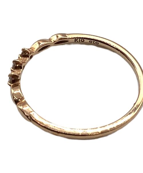 ete（エテ）ete (エテ) リング ピンクゴールド サイズ:表記なしの古着・服飾アイテム