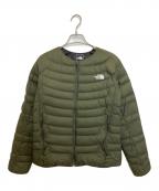 THE NORTH FACEザ ノース フェイス）の古着「Thunder Roundneck Jacket」｜カーキ