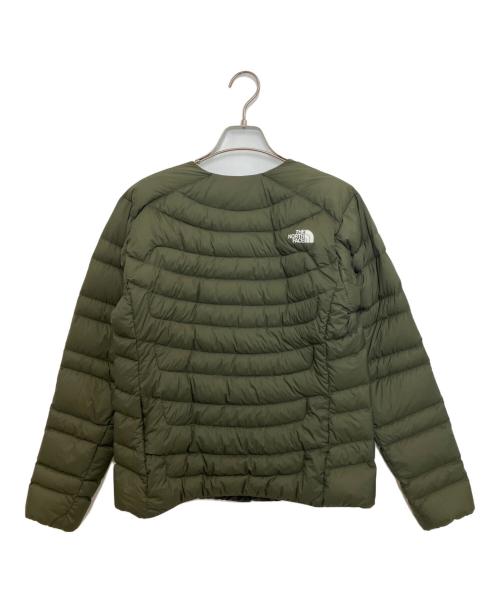 THE NORTH FACE（ザ ノース フェイス）THE NORTH FACE (ザ ノース フェイス) Thunder Roundneck Jacket カーキ サイズ:Lの古着・服飾アイテム