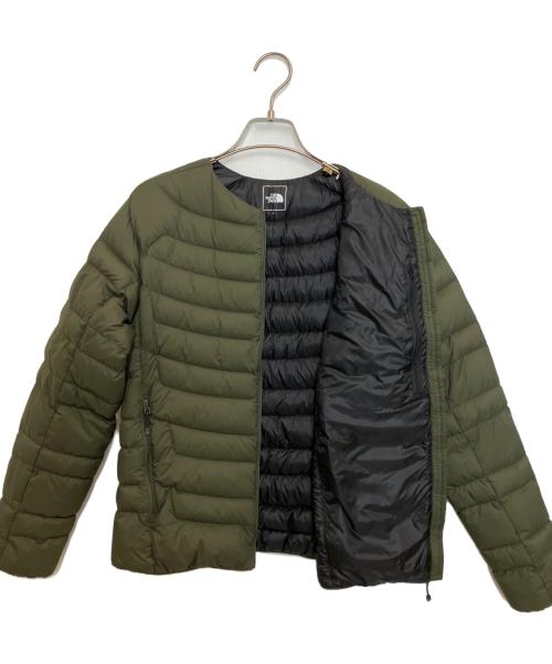 THE NORTH FACE（ザ ノース フェイス）THE NORTH FACE (ザ ノース フェイス) Thunder Roundneck Jacket カーキ サイズ:Lの古着・服飾アイテム