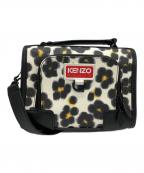 KENZOケンゾー）の古着「CROSSBODY BAG」｜ブラック×ホワイト