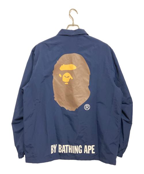 A BATHING APE（ア ベイシング エイプ）A BATHING APE (ア ベイシング エイプ) コーチジャケット ネイビー サイズ:Lの古着・服飾アイテム