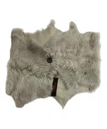 Karl Donoghue（カールドノヒュー）の古着「ラムレザーストール」｜グレー