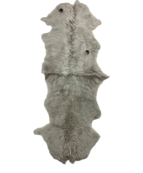 Karl Donoghue（カールドノヒュー）Karl Donoghue (カールドノヒュー) ラムレザーストール グレー 未使用品の古着・服飾アイテム