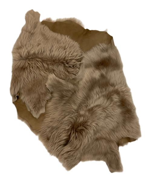 Karl Donoghue（カールドノヒュー）Karl Donoghue (カールドノヒュー) ラムレザーストール ブラウンの古着・服飾アイテム