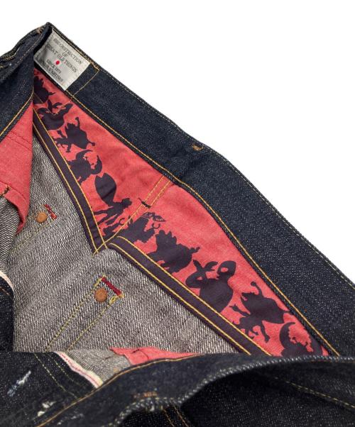 STUDIO D'ARTISAN（ステュディオダルチザン）STUDIO D'ARTISAN (ステュディオダルチザン) デニムパンツ ネイビー サイズ:81cm（W32）の古着・服飾アイテム