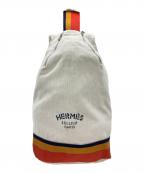 HERMESエルメス）の古着「ワンショルダーバッグ」｜ベージュ×オレンジ